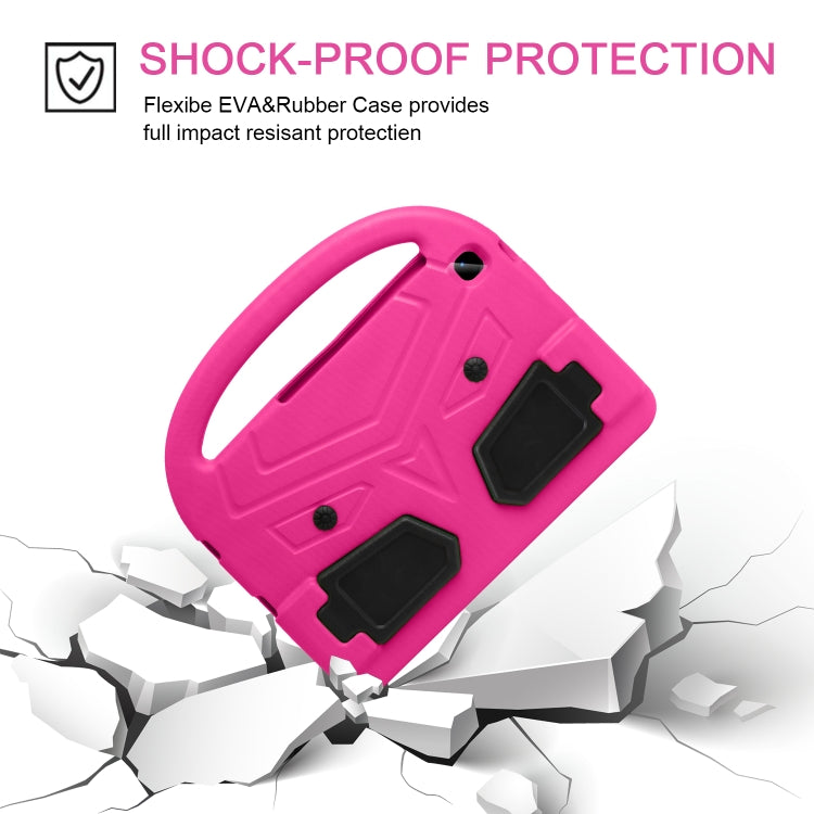 For Samsung Galaxy Tab S6 Lite P610 Sparrow Style EVA Children Tablet Case(RoseRed) by bashfashion