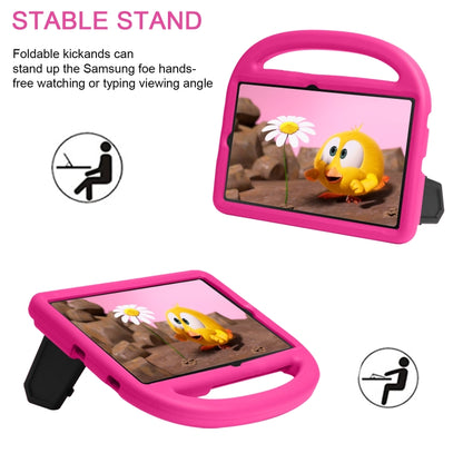 For Samsung Galaxy Tab S6 Lite P610 Sparrow Style EVA Children Tablet Case(RoseRed) by bashfashion