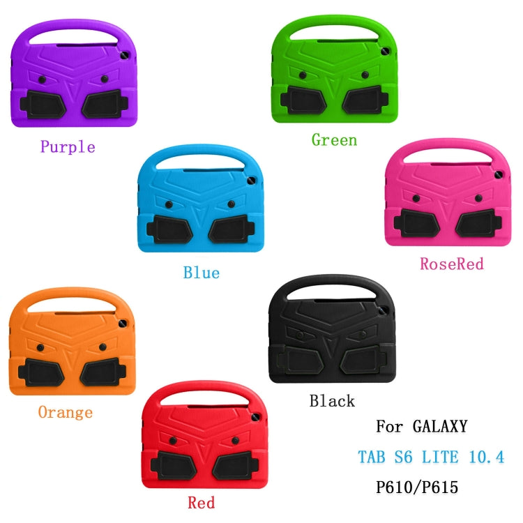 For Samsung Galaxy Tab S6 Lite P610 Sparrow Style EVA Children Tablet Case(RoseRed) by bashfashion