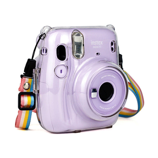 Richwell Carry Case Bag Crystal Hard Cover with Shoulder Strap For Fujifilm Instax Mini 11 by Richwell