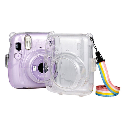 Richwell Carry Case Bag Crystal Hard Cover with Shoulder Strap For Fujifilm Instax Mini 11 by Richwell