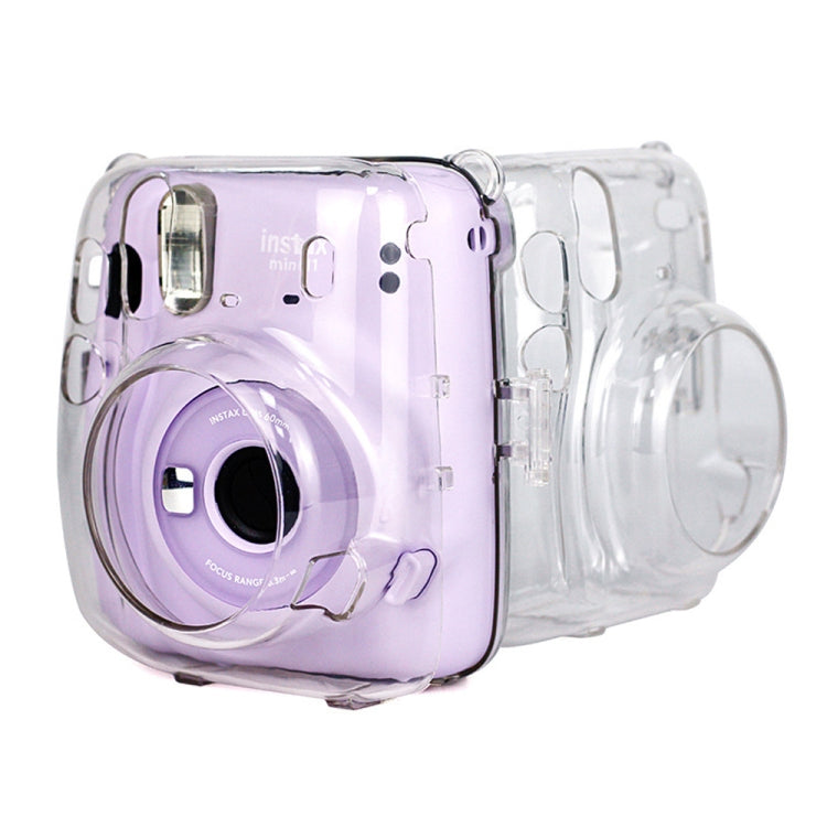 Richwell Carry Case Bag Crystal Hard Cover with Shoulder Strap For Fujifilm Instax Mini 11 by Richwell