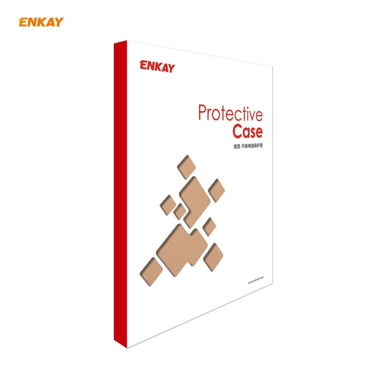 ENKAY for Samsung Galaxy Tab S8 / Galaxy Tab S7 11.0 T870 / T875 ENK-8012 360 Degree Rotation Litchi Texture Horizontal Flip PU Leather Smart Case with Holder & Sleep / Wake-up(Gold) by ENKAY