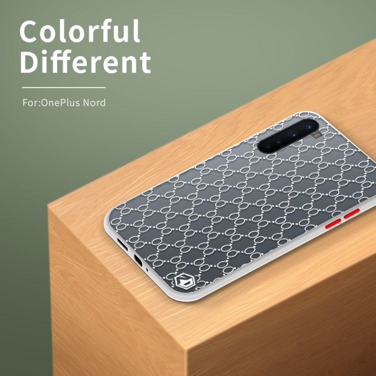 For OnePlus Nord PINWUYO Series 2 Generation PC + TPU Waterproof and Anti-drop All-inclusive Protective Case(Red) by PINWUYO