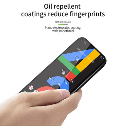 For Google Pixel 4a 5G PINWUYO 9H 2.5D Full Screen Tempered Glass Film(Black) by PINWUYO