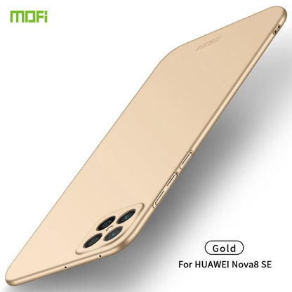 For Huawei nova 8 SE MOFI Frosted PC Ultra-thin Hard Case (Gold) by MOFI