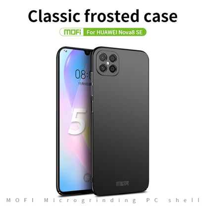 For Huawei nova 8 SE MOFI Frosted PC Ultra-thin Hard Case (Gold) by MOFI