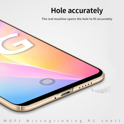 For Huawei nova 8 SE MOFI Frosted PC Ultra-thin Hard Case (Gold) by MOFI