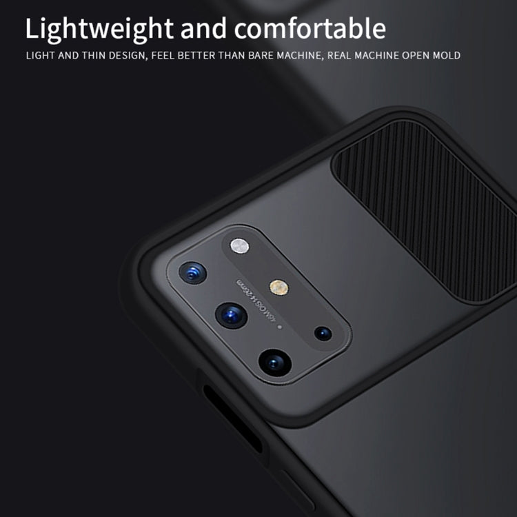 For OnePlus 8T MOFI Xing Dun SeriesTranslucent Frosted PC + TPU Privacy Anti-glare Shockproof All-inclusive Protective Case(Black) by MOFI