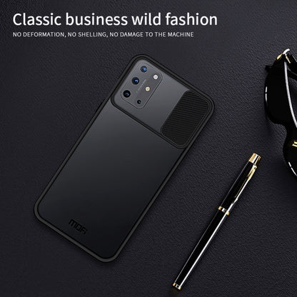 For OnePlus 8T MOFI Xing Dun SeriesTranslucent Frosted PC + TPU Privacy Anti-glare Shockproof All-inclusive Protective Case(Black) by MOFI