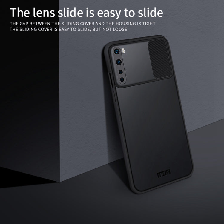For OnePlus 8T MOFI Xing Dun SeriesTranslucent Frosted PC + TPU Privacy Anti-glare Shockproof All-inclusive Protective Case(Black) by MOFI