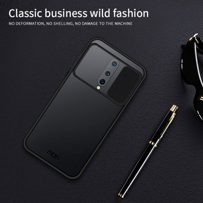 For OnePlus 8 MOFI Xing Dun Series Translucent Frosted PC + TPU Privacy Anti-glare Shockproof All-inclusive Protective Case(Green) by MOFI