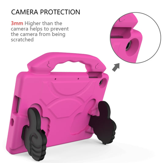 For Huawei MediaPad T10S 10.1/T10 9.7 Thumb Bracket EVA Shockproof Tablet Case(RoseRed) by bashfashion