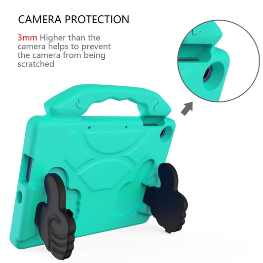 For Huawei MediaPad T10S 10.1/T10 9.7 Thumb Bracket EVA Shockproof Tablet Case (Glacier Green) by bashfashion