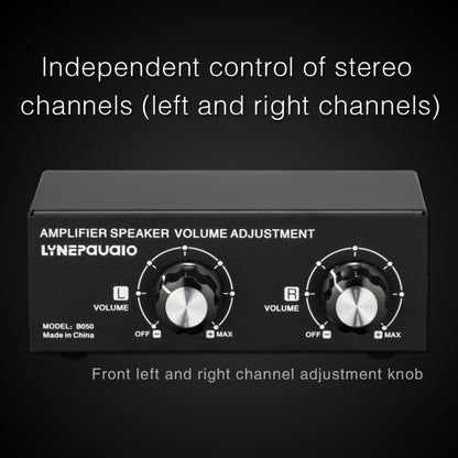 B050 Passive Speaker Volume Adjustment Controller, Left And Right Channel Independent Volume Adjustment, 150W Per Channel by bashfashion