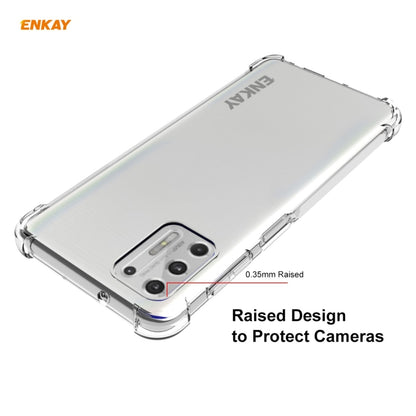 For Motorola Moto G Stylus 2021 Hat-Prince ENKAY Clear TPU Shockproof Case Soft Anti-slip Cover by ENKAY
