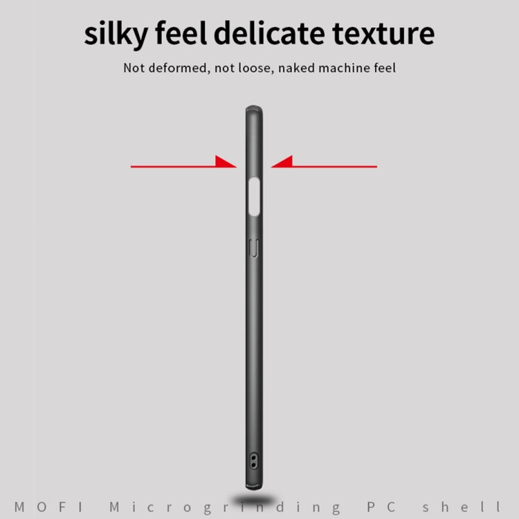 For OnePlus 9 MOFI Frosted PC Ultra-thin Hard Case(Blue) by MOFI