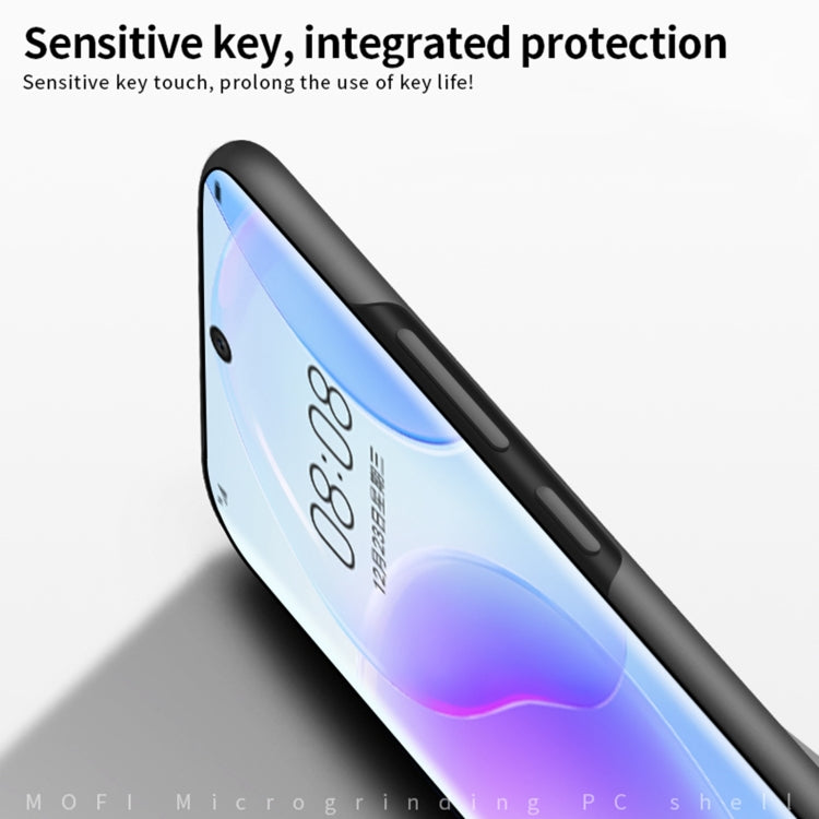 For Huawei Nova 8 MOFI Frosted PC Ultra-thin Hard Case(Black) by MOFI