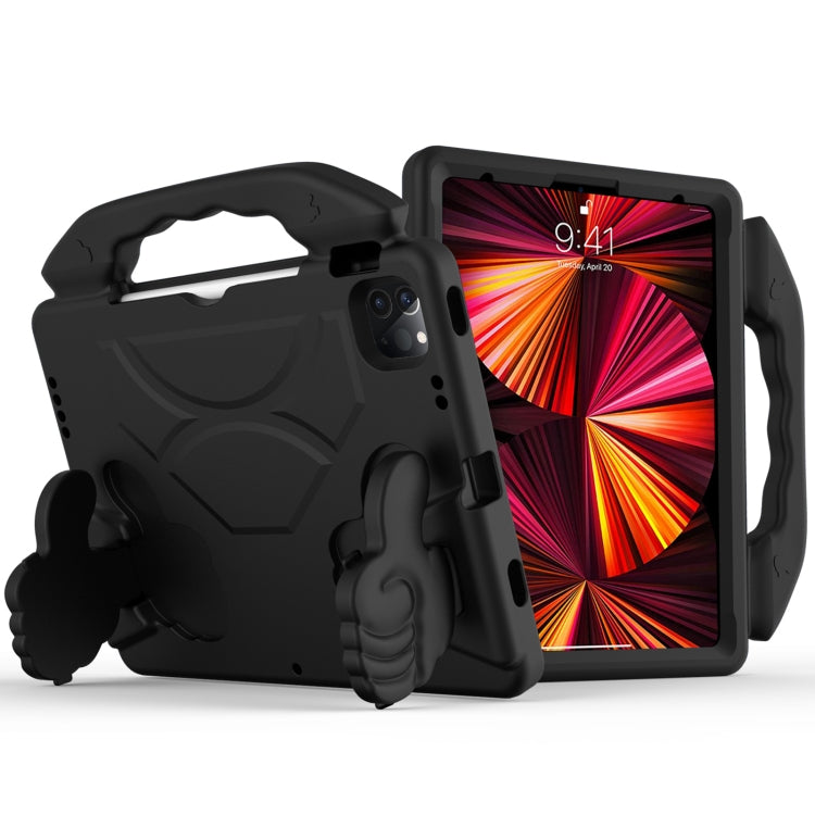 For iPad Pro 11 2022 / 2021 Children EVA Shockproof Tablet Case with Thumb Bracket by bashfashion