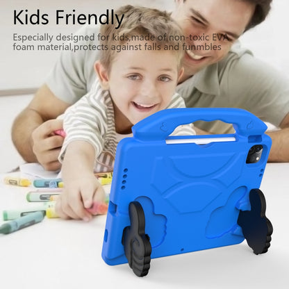 For iPad Pro 11 2022 / 2021 Children EVA Shockproof Tablet Case with Thumb Bracket(Blue) by bashfashion