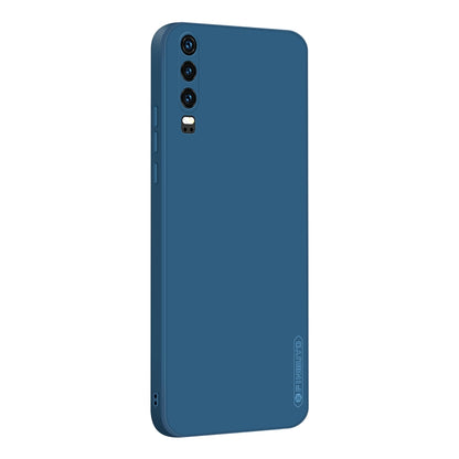 For Huawei P30 PINWUYO Sense Series Liquid Silicone TPU Mobile Phone Case(Blue) by PINWUYO