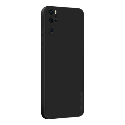For Huawei P30 Pro PINWUYO Sense Series Liquid Silicone TPU Mobile Phone Case(Black) by PINWUYO
