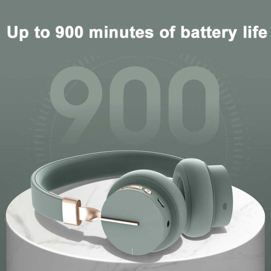 P3 Wireless 5.0 Super Bass HIFI Stereo Gaming Headset with Microphone, Support TF / FM / AUX(White) by bashfashion