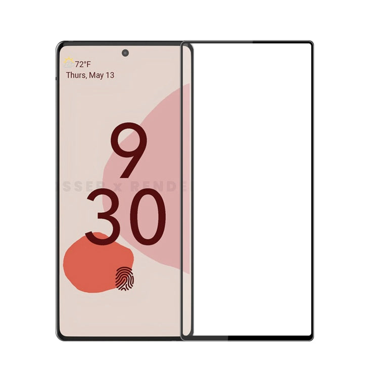 For Google Pixel 6 PINWUYO 9H 3D Curved Full Screen Explosion-proof Tempered Glass Film(Black) by PINWUYO