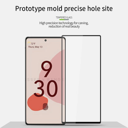 For Google Pixel 6 PINWUYO 9H 3D Curved Full Screen Explosion-proof Tempered Glass Film(Black) by PINWUYO