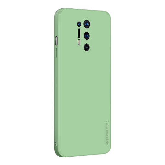 For OnePlus 8 Pro PINWUYO Touching Series Liquid Silicone TPU Shockproof Case(Green) by PINWUYO