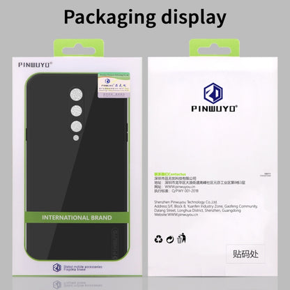 For OnePlus 8 Pro PINWUYO Touching Series Liquid Silicone TPU Shockproof Case(Green) by PINWUYO