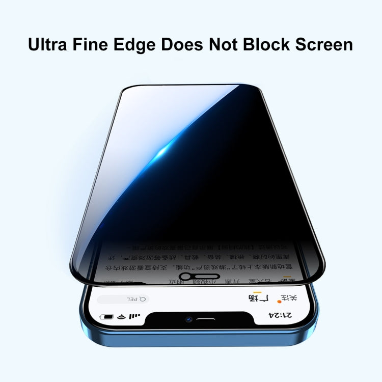 ENKAY Hat-Prince Full Coverage 28 Degree Privacy Screen Protector Anti-spy Tempered Glass Film For iPhone 11 Pro Max by ENKAY