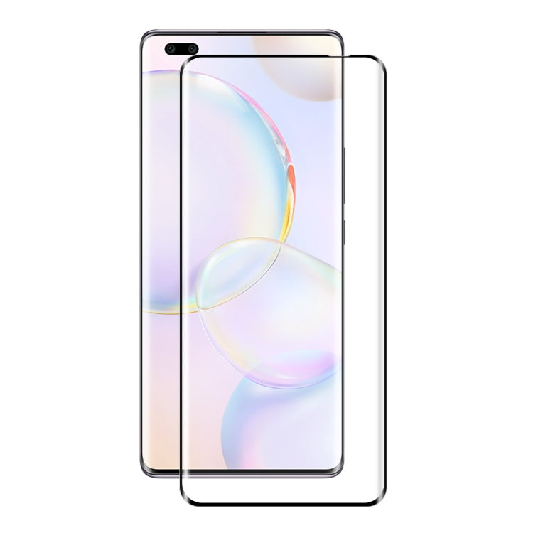 For Honor 50 Pro ENKAY Hat-Prince 3D Curved Explosion-proof Full Coverage Film Heat Bending Tempered Glass Protector by ENKAY