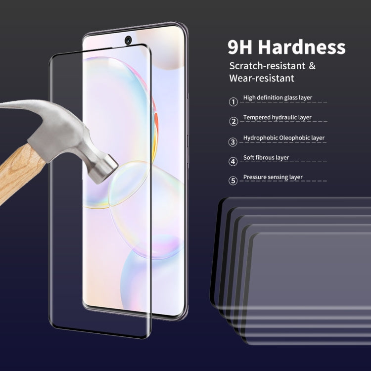2 PCS For Honor 50 ENKAY 3D Heat Bending Tempered Glass Film by ENKAY