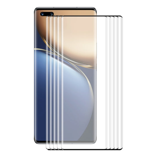5 PCS For Honor Magic3 / 3 Pro / 3 Pro+ ENKAY Hat-Prince 3D Curved Explosion-proof Full Coverage Film Heat Bending Tempered Glass Protector by ENKAY