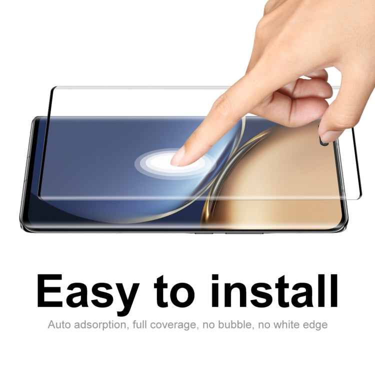 5 PCS For Honor Magic3 / 3 Pro / 3 Pro+ ENKAY Hat-Prince 3D Curved Explosion-proof Full Coverage Film Heat Bending Tempered Glass Protector by ENKAY