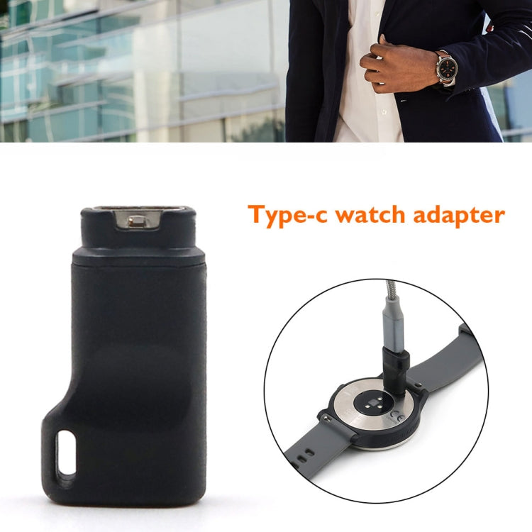 Watch Charging Head Smart Accessories with Type C Adapter For Garmin Fenix 5 / 5x / 5s / 6 / 6X / 6S Pro / Venu by bashfashion