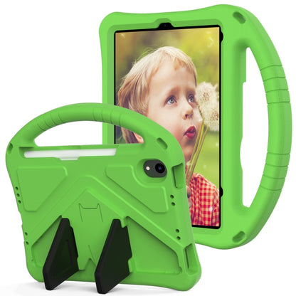 For iPad mini 6 / mini 2024 EVA Shockproof Tablet Case with Holder(Green) by bashfashion