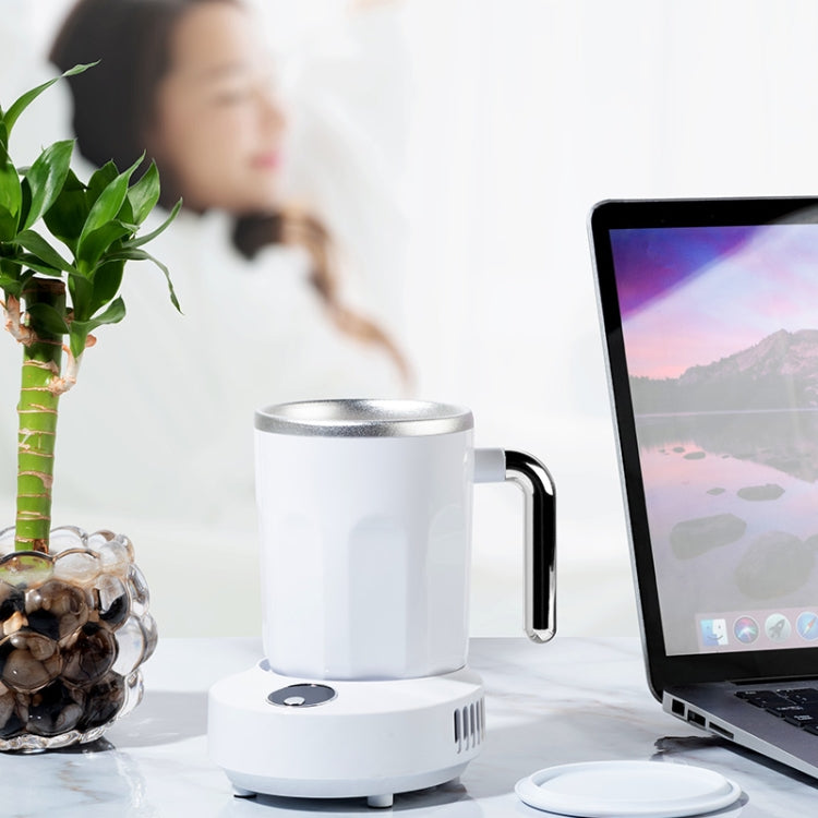 Household Smart Cooling Mug, Dual-purpose Thermos for Cold Drinks, Hot Tea, Coffee, Rapid Cooling, US Plug by bashfashion