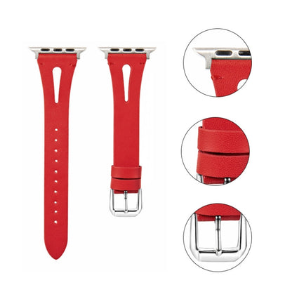 Leather Strap For Apple Watch Ultra 49mm&Watch Ultra 2 49mm / Series 9&8&7 45mm / SE 3&SE 2&6&SE&5&4 44mm / 3&2&1 42mm(White) by bashfashion