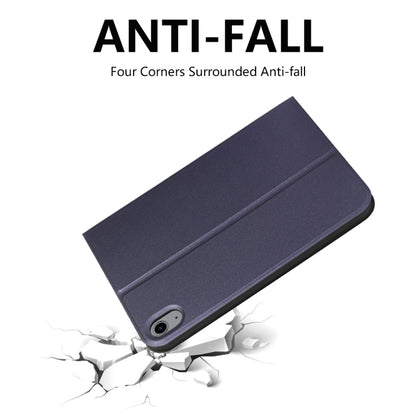 For iPad mini 2024 / mini 6 ENKAY Horizontal Flip PU Leather + TPU Smart Tablet Case with Holder & Sleep / Wake-up Function(Dark Blue) by ENKAY