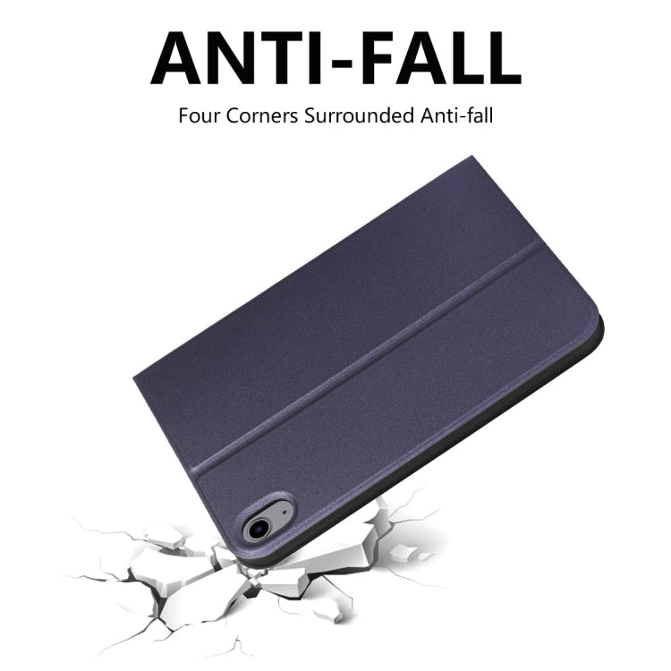 For iiPad mini 2024 / mini 6 ENKAY Horizontal Flip PU Leather + TPU Smart Tablet Case with Holder & Sleep / Wake-up Function(Light Blue) by ENKAY