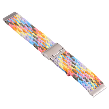 For Samsung Galaxy Watch 4 / Watch 5 20mm Nylon Braided Metal Buckle Watch Band(Color 1) by bashfashion