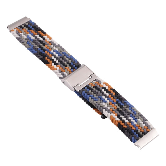 For Samsung Galaxy Watch 4 / Watch 5 20mm Nylon Braided Metal Buckle Watch Band(Color 3) by bashfashion