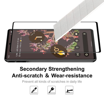 5 PCS For Google Pixel 6 ENKAY Hat-Prince Full Glue Tempered Glass 6D Full Coverage Anti-scratch Protector by ENKAY