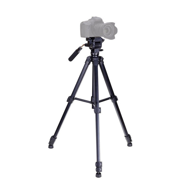 YUNTENG VCT-691 Aluminum Tripod Mount with Fluid Drag Head by YUNTENG