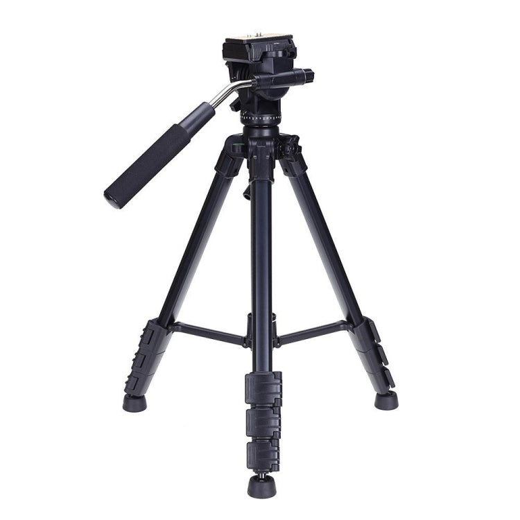 YUNTENG VCT-691 Aluminum Tripod Mount with Fluid Drag Head by YUNTENG