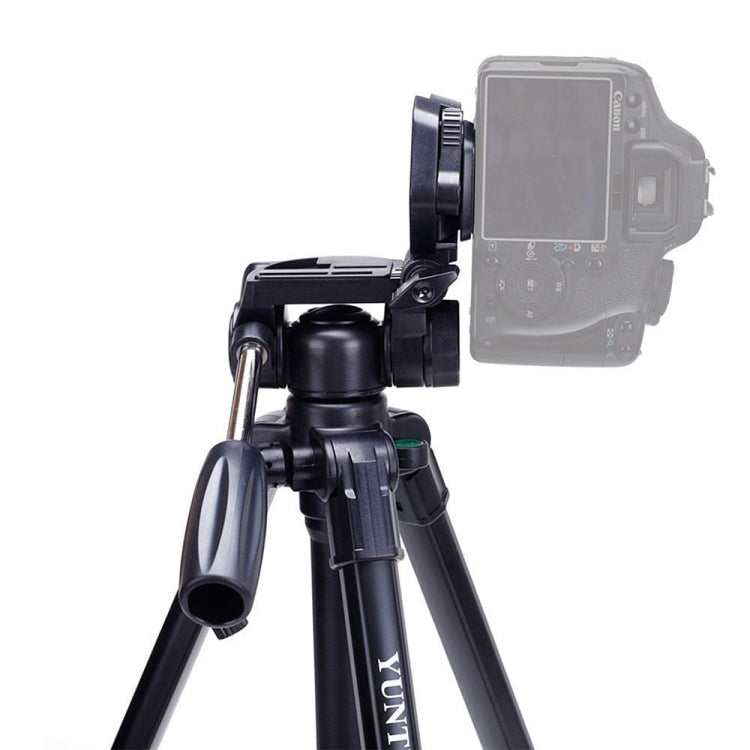 YUNTENG VCT-690 Aluminum Tripod Mount with Fluid Drag Head by YUNTENG