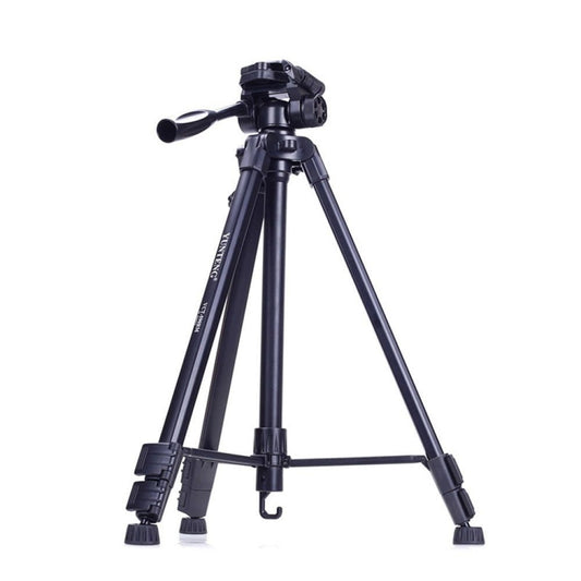 YUNTENG VCT-590 Aluminum Tripod Mount with Fluid Drag Head by YUNTENG