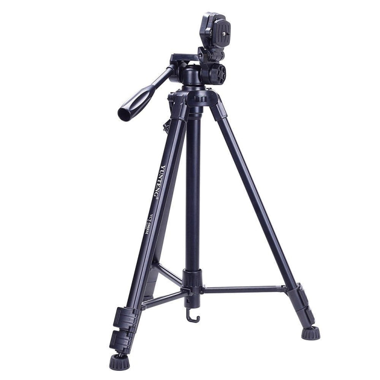 YUNTENG VCT-590 Aluminum Tripod Mount with Fluid Drag Head by YUNTENG